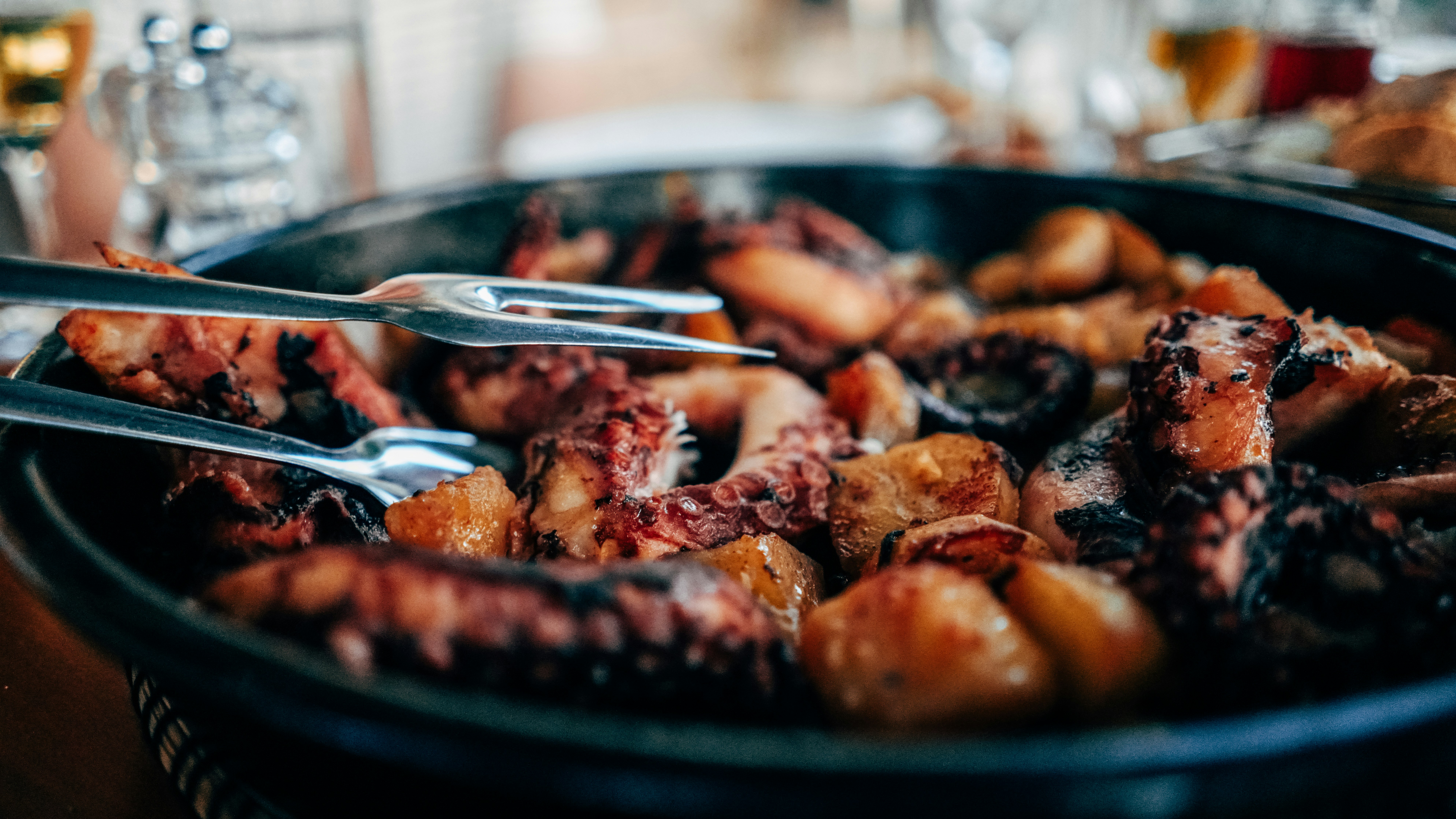 Parrillada de Mariscos Adobados